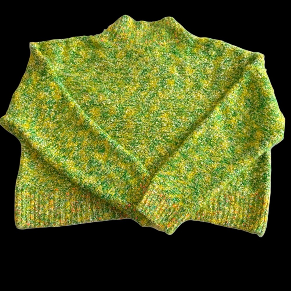 Free People Multicolor Cowl Neck Sweater - Picture 2 of 2
